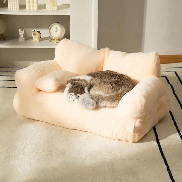 PawPalace™ Przytulne i ciepłe legowisko dla zwierząt