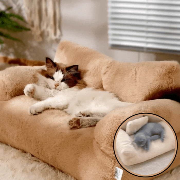 PawPalace™ Przytulne i ciepłe legowisko dla zwierząt
