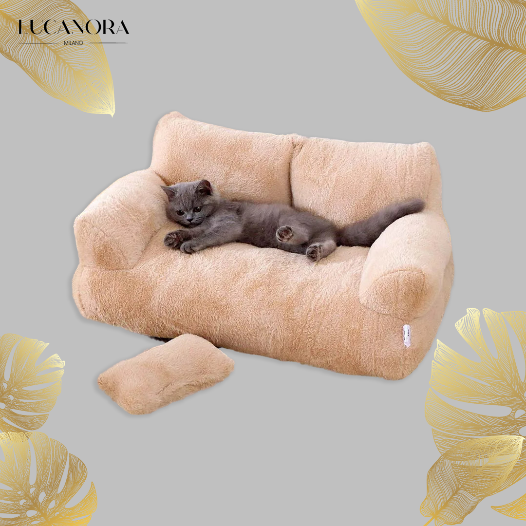 PawSafe Haven™ Kojąca sofa dla zwierząt