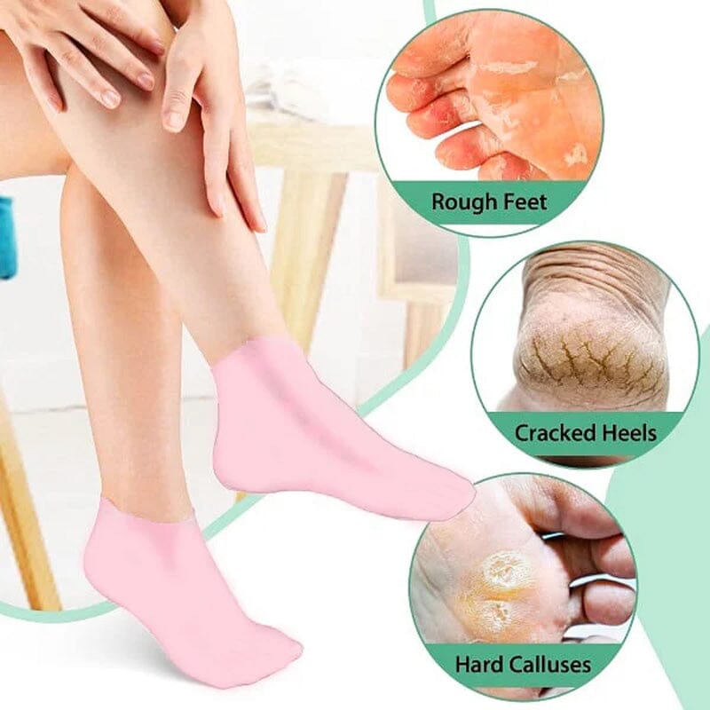 PediSpa™️ Skarpetki silikonowe zapewniające nawilżenie stóp