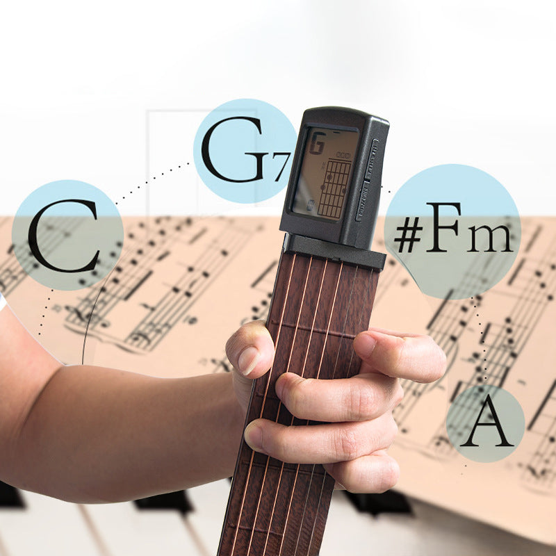 PlayPro™ Przenośny trenażer do nauki akordów gitarowych