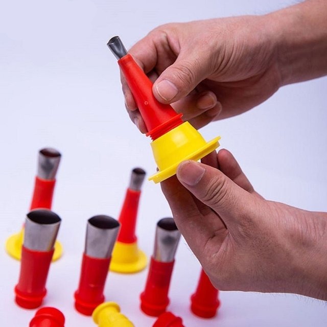 Quick FixKit™ Zestaw nasadek do uszczelniania | Adaptery do silikonu