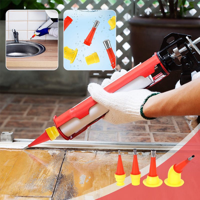 Quick FixKit™ Zestaw nasadek do uszczelniania | Adaptery do silikonu