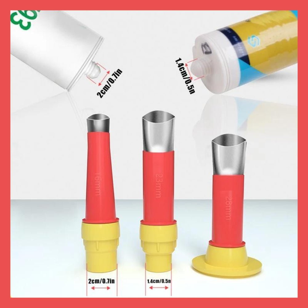 Quick FixKit™ Zestaw nasadek do uszczelniania | Adaptery do silikonu