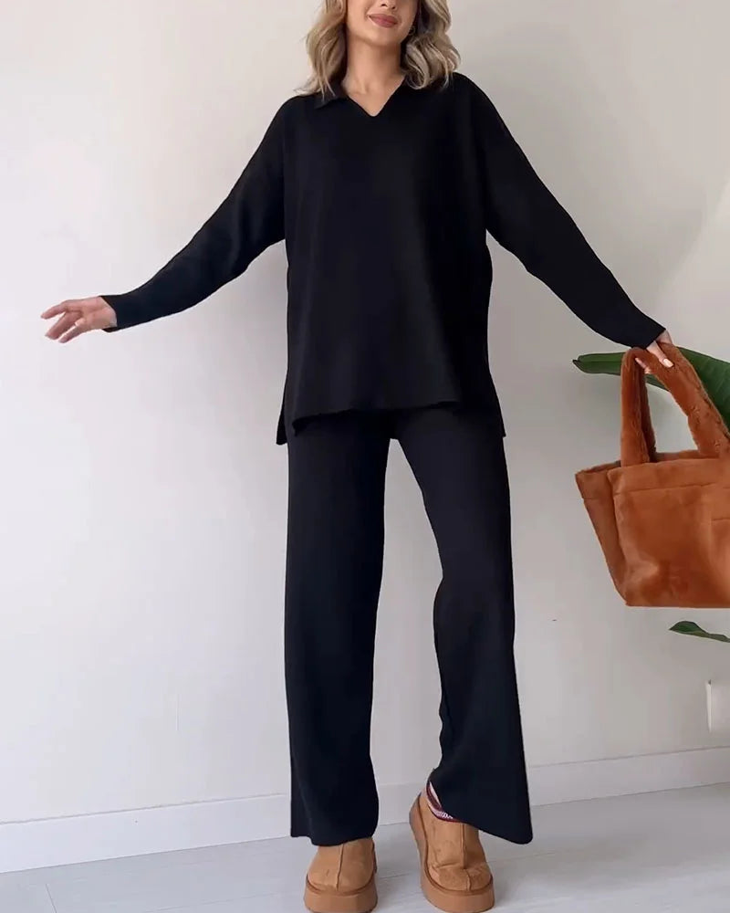 Renata Costa™ Elegancko-casualowy zestaw 2 sztuk dla kobiet