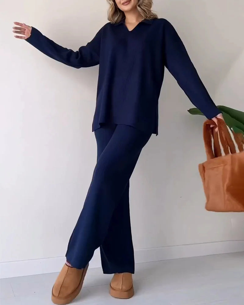 Renata Costa™ Elegancko-casualowy zestaw 2 sztuk dla kobiet