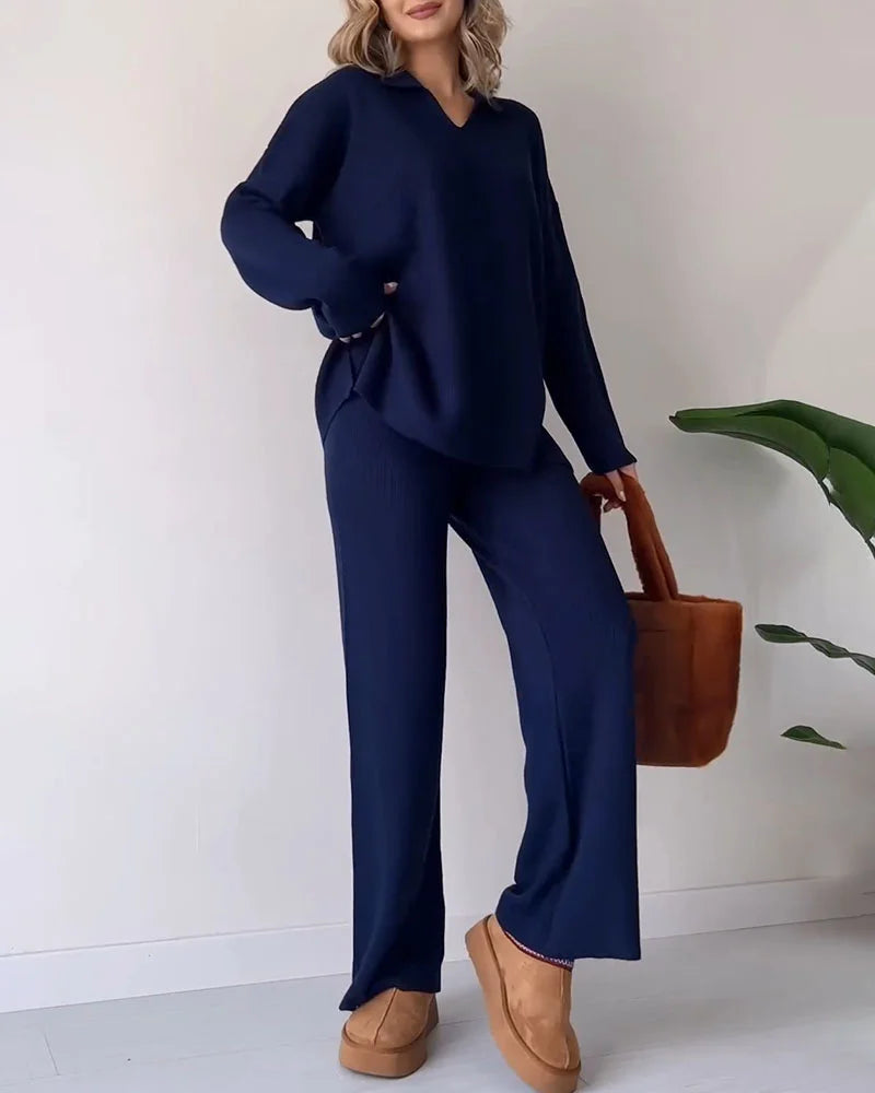 Renata Costa™ Elegancko-casualowy zestaw 2 sztuk dla kobiet