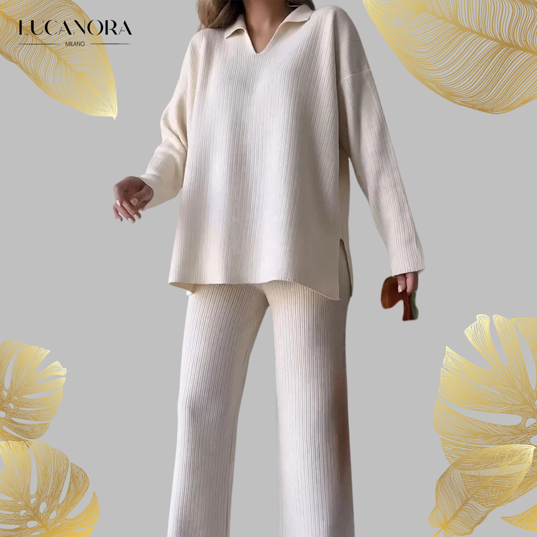 Renata Costa™ Elegancko-casualowy zestaw 2 sztuk dla kobiet