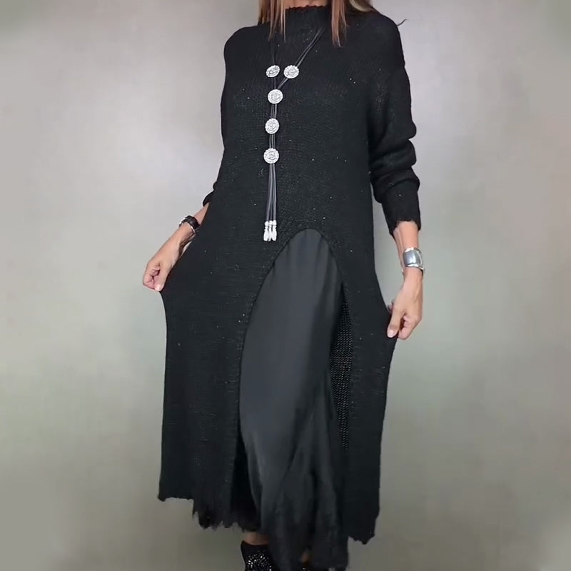 Saba Fargnoli™ Komplet damski: sukienka i sweter