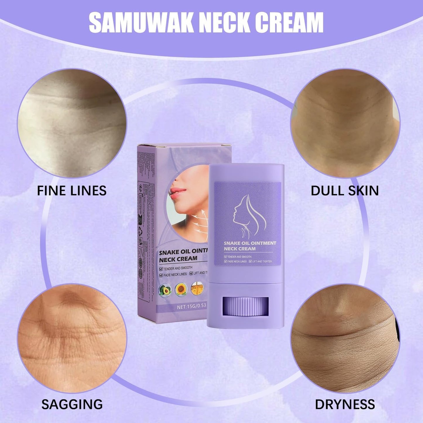 Samuwac™ Odżywczy krem do szyi w sztyfcie