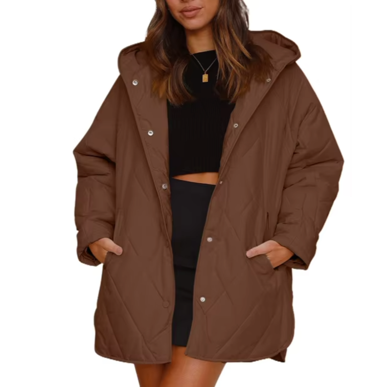 Samanta Gerardo™ Swobodna i wygodna kurtka zimowa