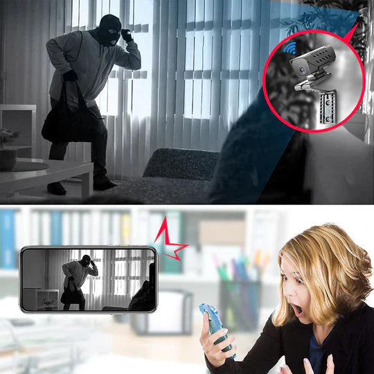 SecurCam Mini 2.0™ Bezprzewodowa kamera bezpieczeństwa WIFI 1080P Full HD
