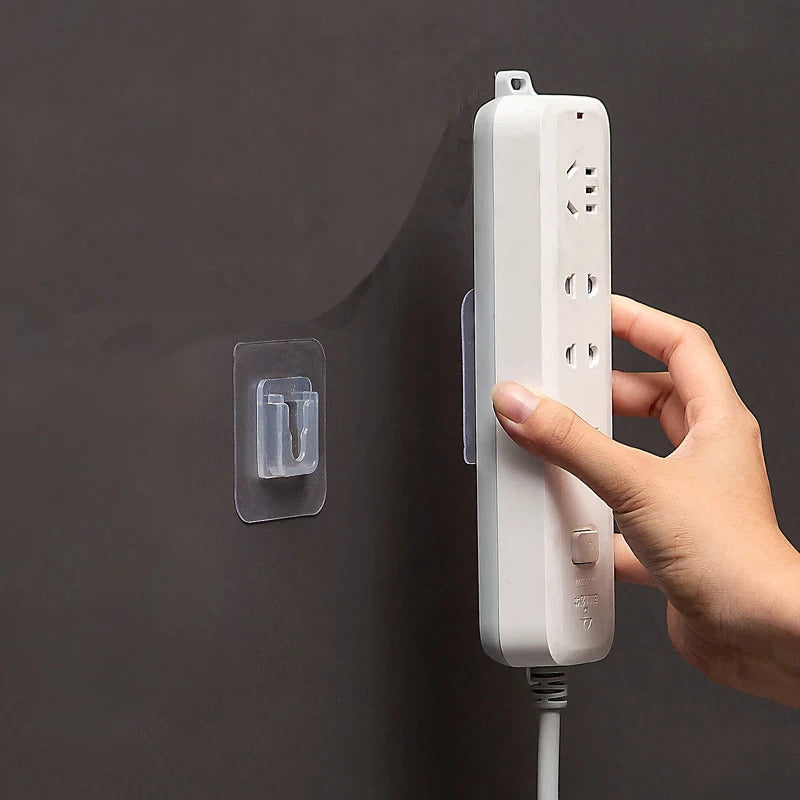 SecureGrip Duo™️ Zestaw 10 podwójnych wsporników mocujących z klejem akrylowym