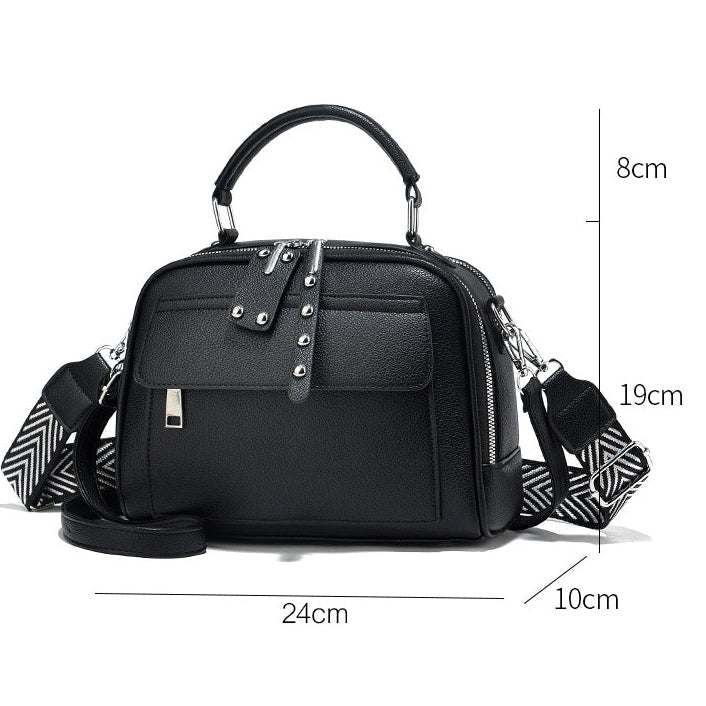 Sidonia Zema™ Torba na ramię z wieloma przegrodami