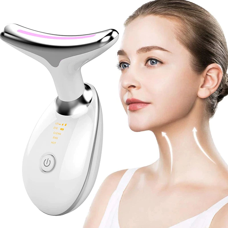 SkinGlow+ Pro™ Urządzenie do mikromasażu do liftingu twarzy | Proste pozbycie się zmarszczek!