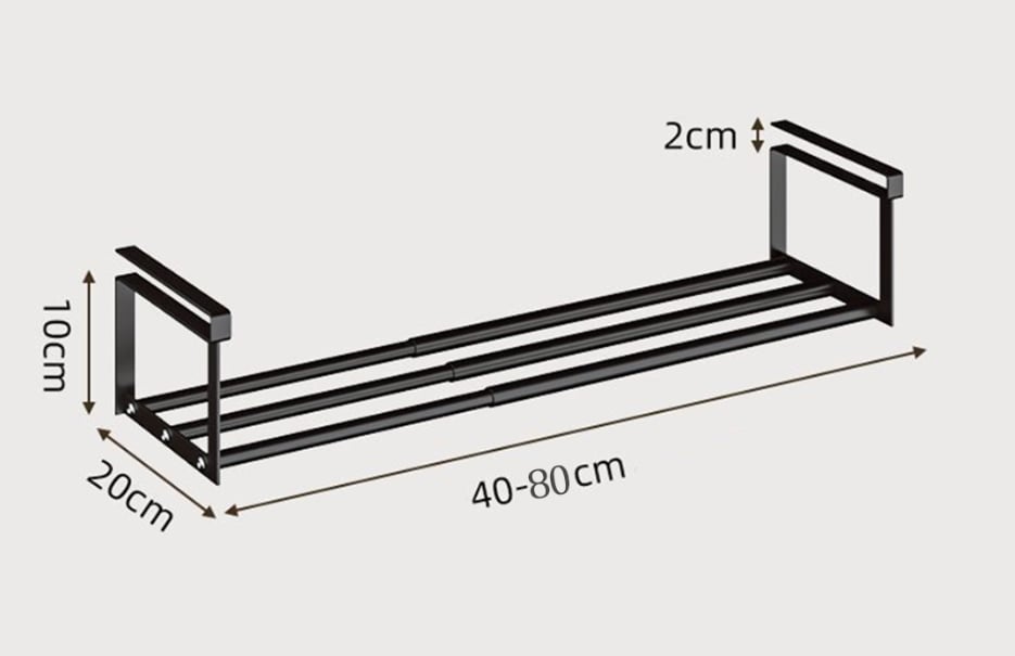 SmartShelf™ Wielofunkcyjna półka teleskopowa