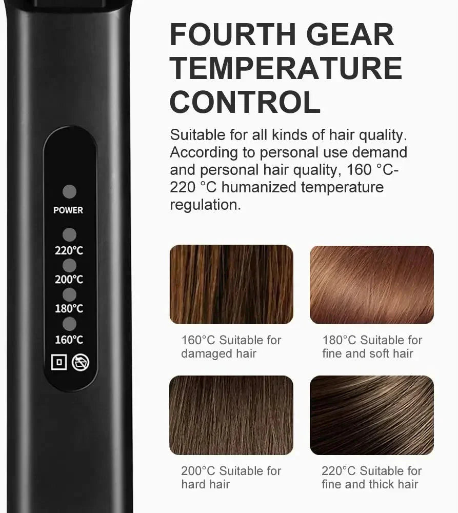 Smooth Wave™ Profesjonalna ceramiczno-jonowa prostownica do włosów