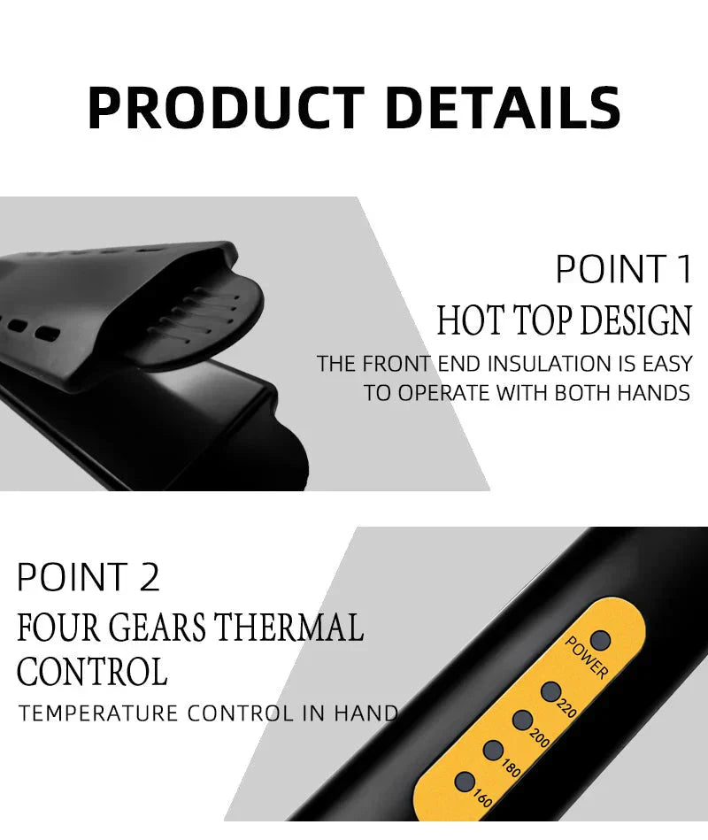 Smooth Wave™ Profesjonalna ceramiczno-jonowa prostownica do włosów