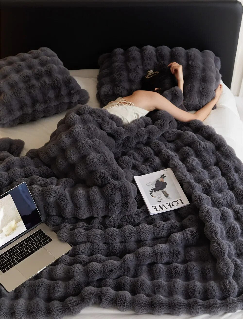 SnugNest™ Ciepły pluszowy i miękki koc