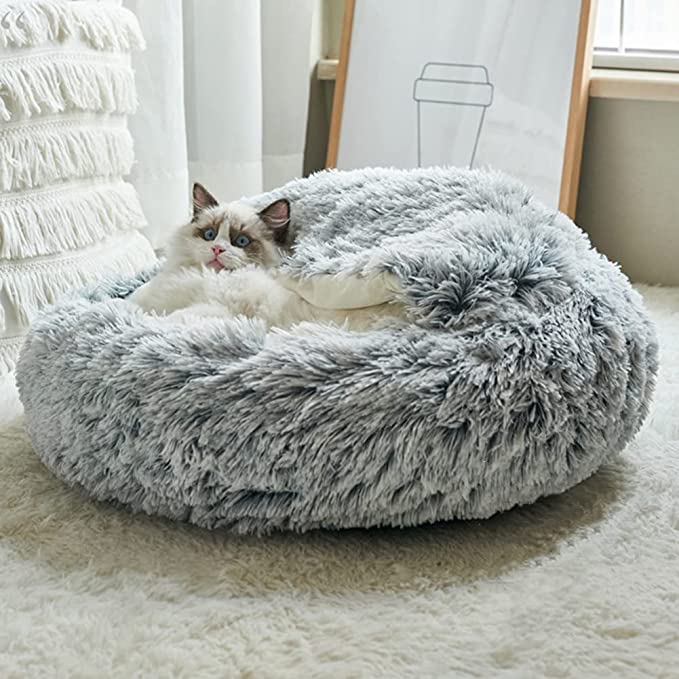 SnuggleNook™ – Luksusowe Legowisko dla Zwierząt | Maksymalny Komfort i Relaks