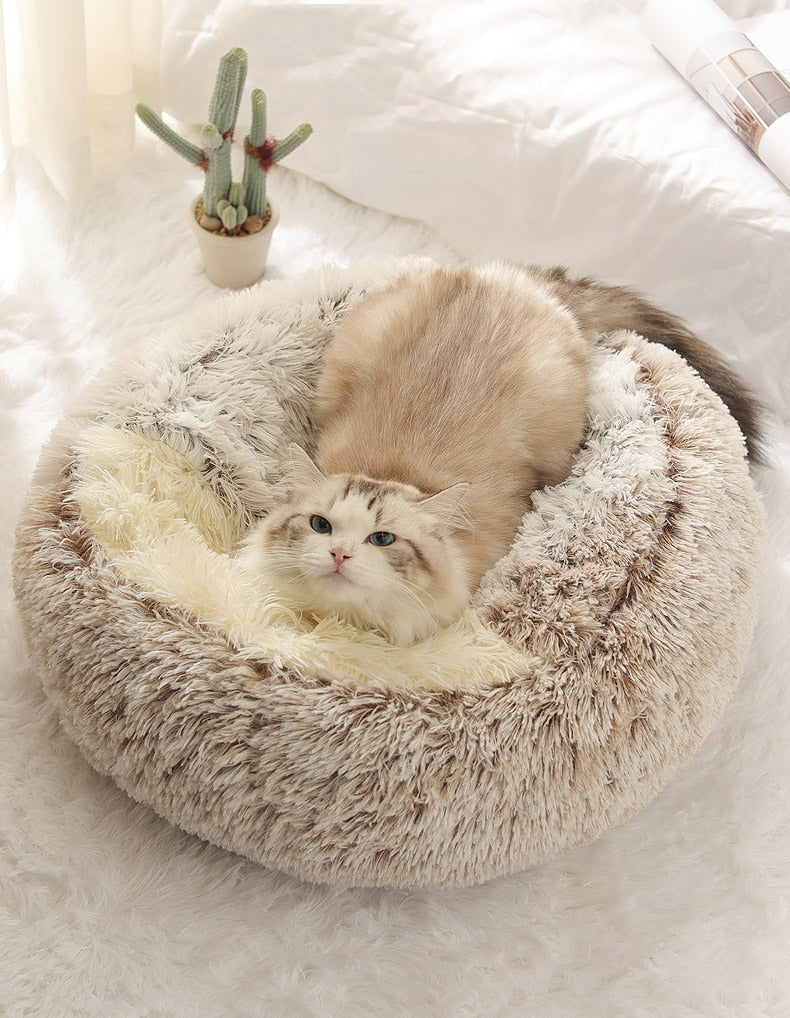 SnuggleNook™ – Luksusowe Legowisko dla Zwierząt | Maksymalny Komfort i Relaks