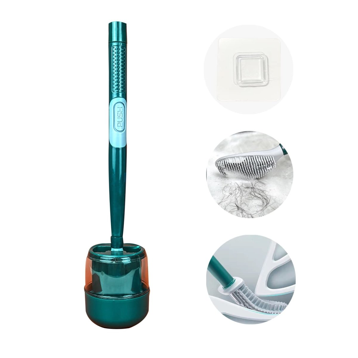 Soapy Brush™ Szczotka do WC z dozownikiem mydła