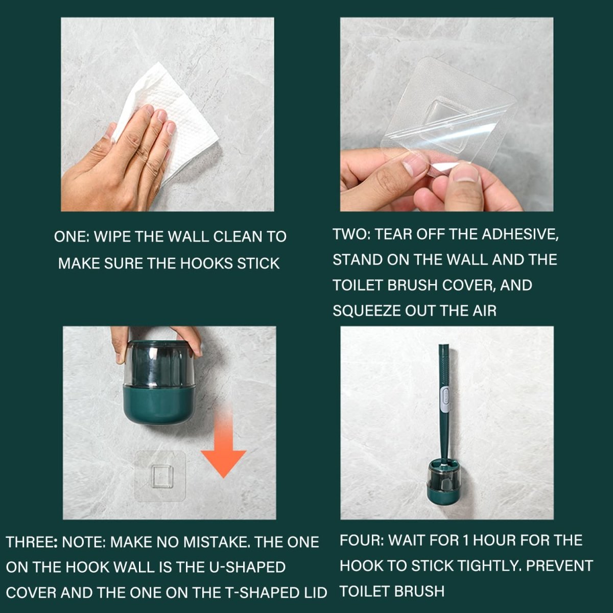 Soapy Brush™ Szczotka do WC z dozownikiem mydła