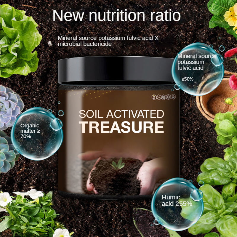 Soil Treasure™️ Kompleksowa regulacja wzrostu i rozwoju roślin!