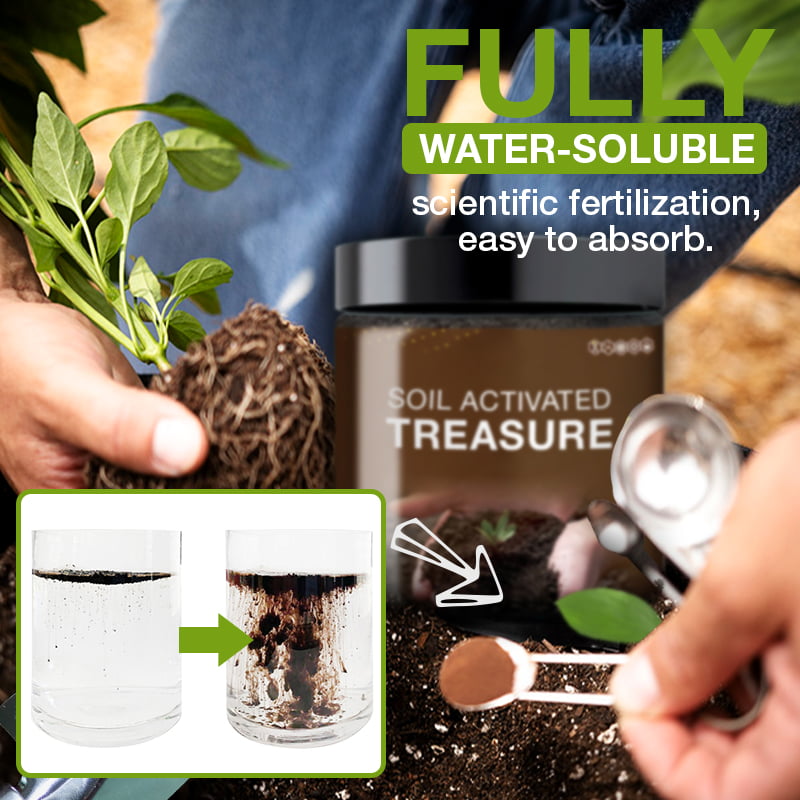 Soil Treasure™️ Kompleksowa regulacja wzrostu i rozwoju roślin!