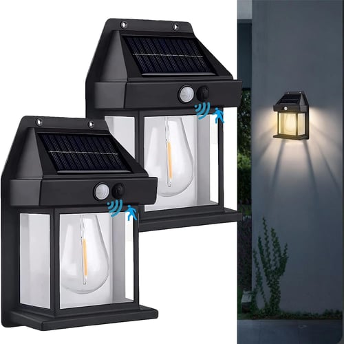 Solar Seren™ Zewnętrzna słoneczna lampa ścienna