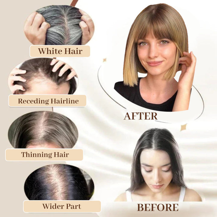 StyleMax™ Topper Nakładka na włosy | Naturalne zagęszczenie włosów