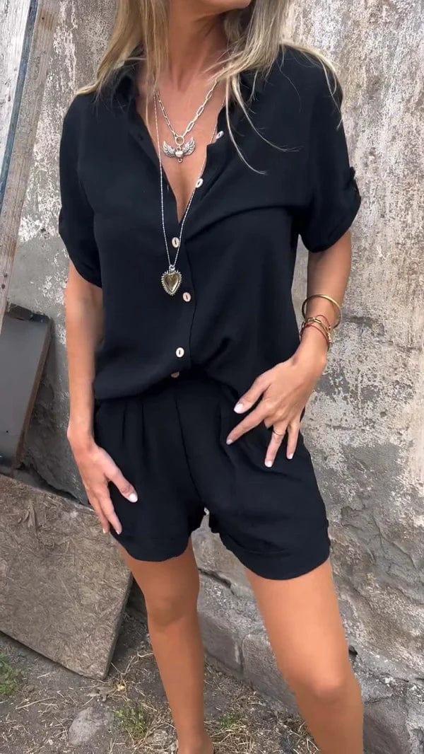 Sydney Set™️ Wygodny, letni komplet top i szorty