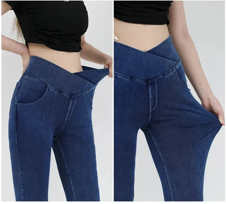 Tilde Caron Comfort+™ Rozciągliwe legginsy dżinsowe