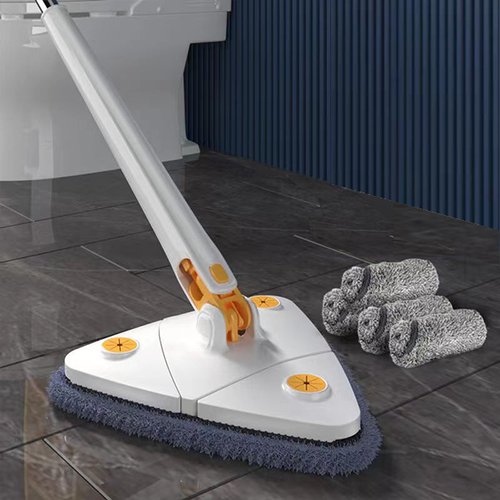 TriMop™ Obracany o 360°, regulowany mop do czyszczenia