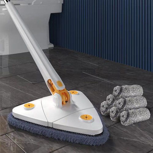TriMop™ Obracany o 360°, regulowany mop do czyszczenia