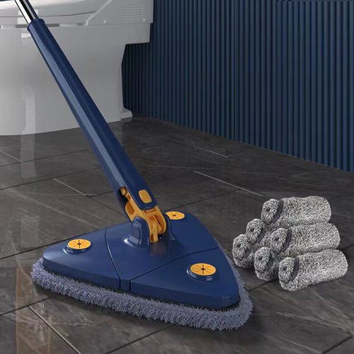 TriMop™ Obracany o 360°, regulowany mop do czyszczenia