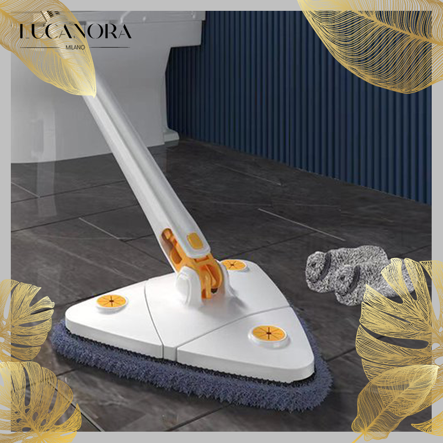 TriMop™ Obracany o 360°, regulowany mop do czyszczenia