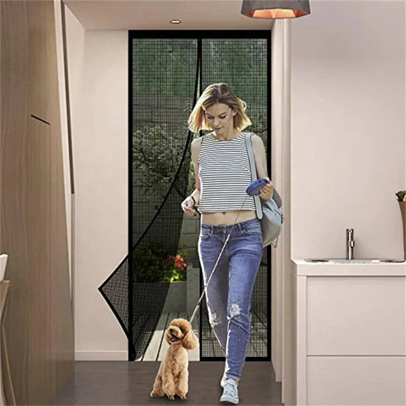 TrioGuard™ Moskitiera drzwiowa - Magnetyczna kurtyna przeciw owadom
