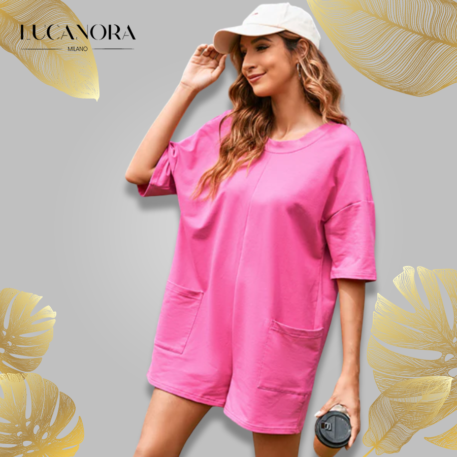 Ursa™ Kombinezon T-shirtowy oversize