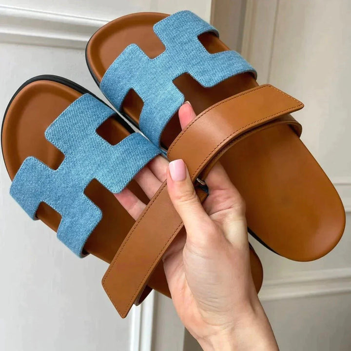 Vanna Carello™ – designerskie sandały z eleganckimi paskami i wygodną podeszwą