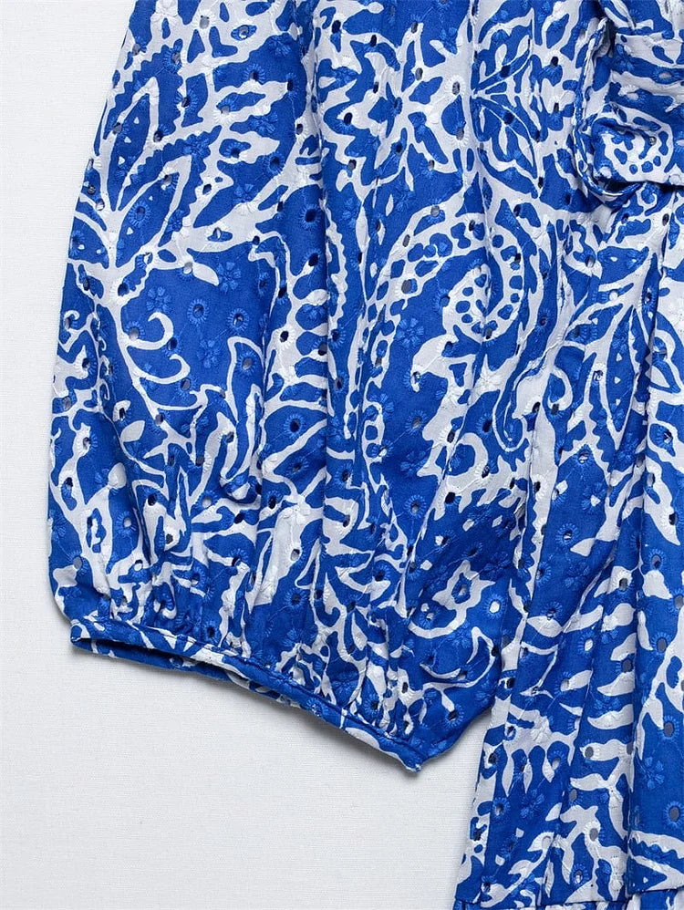 Venera Nesci™ Sukienka mini boho z paskiem