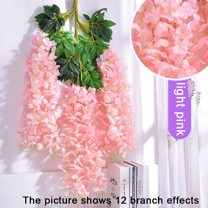 Wisteria™ Sztuczne kwiaty glicynii 12 sztuk