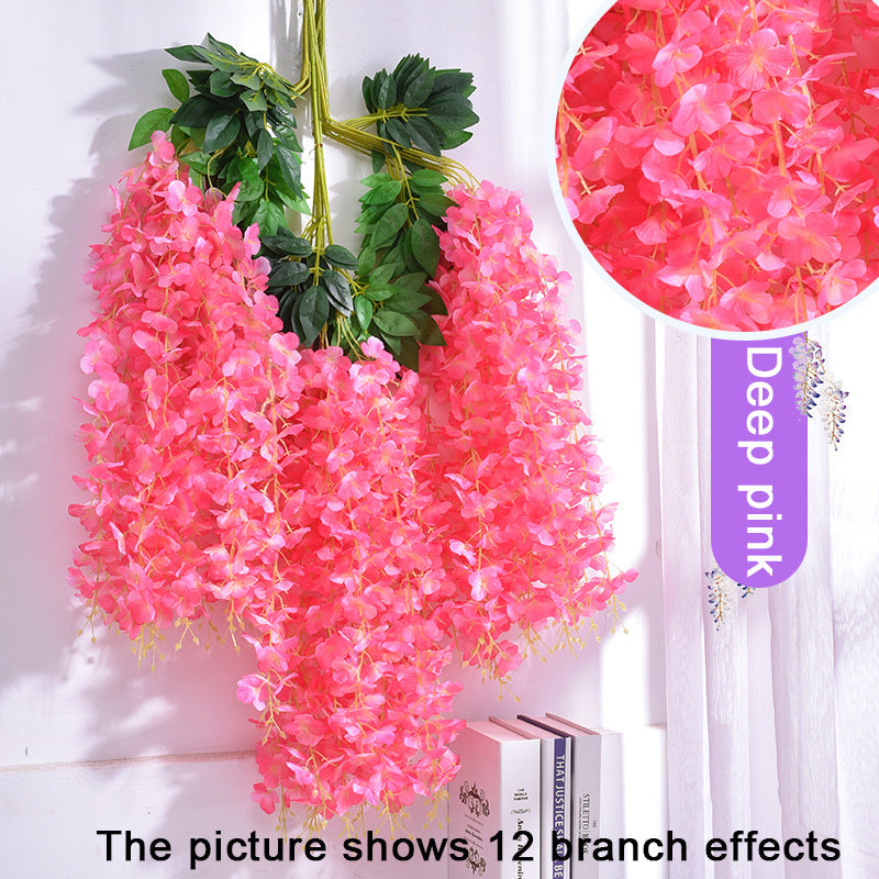 Wisteria™ Sztuczne kwiaty glicynii 12 sztuk