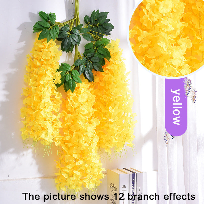 Wisteria™ Sztuczne kwiaty glicynii 12 sztuk
