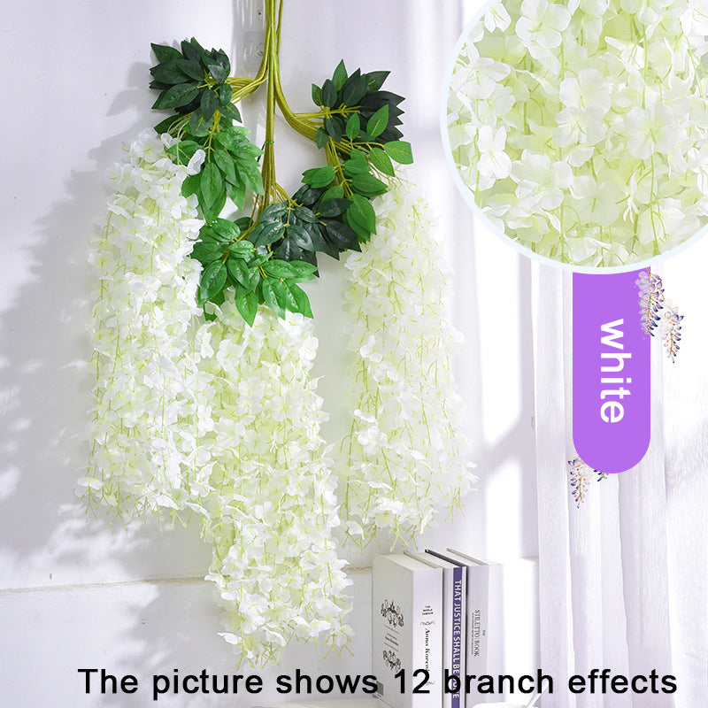 Wisteria™ Sztuczne kwiaty glicynii 12 sztuk