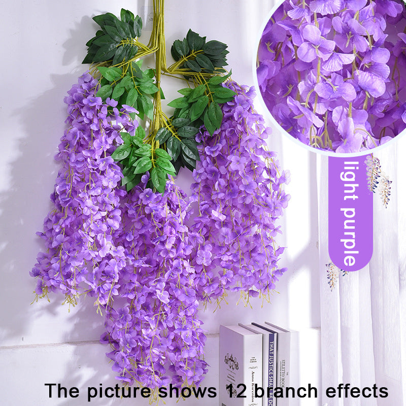 Wisteria™ Sztuczne kwiaty glicynii 12 sztuk
