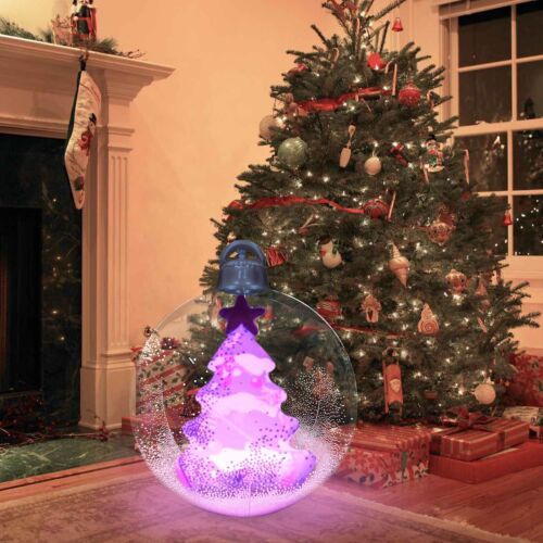 YuleSphere™ Świąteczna nadmuchiwana bombka z oświetleniem LED