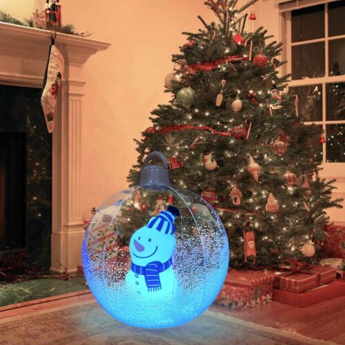 YuleSphere™ Świąteczna nadmuchiwana bombka z oświetleniem LED