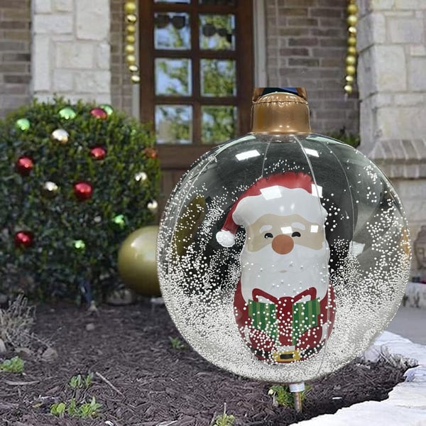 YuleSphere™ Świąteczna nadmuchiwana bombka z oświetleniem LED