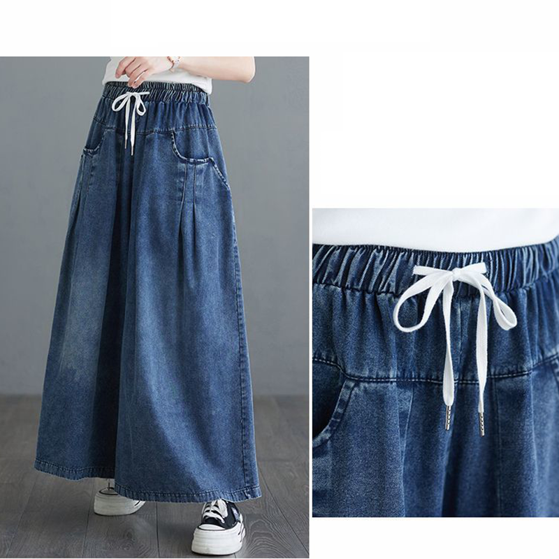 Zarina Zollo™ Dżinsy Vintage z szerokimi nogawkami